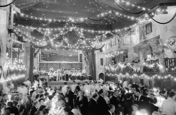 Gala de charité au Sporting de Monte-Carlo en 1958