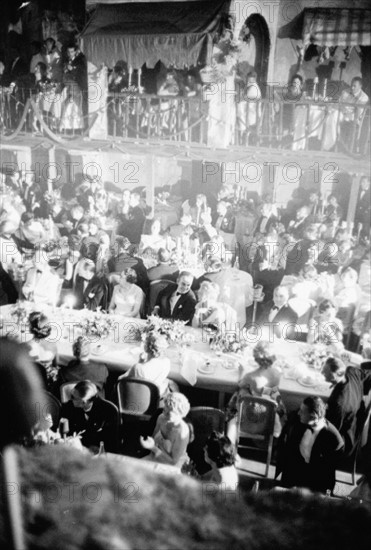 Gala de charité au Sporting de Monte-Carlo en 1958