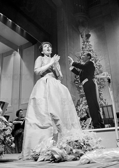 Maria Callas performing