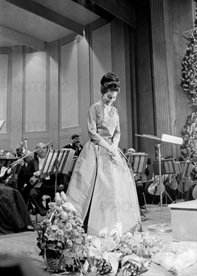 Maria Callas performing