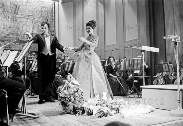 Maria Callas performing