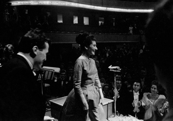 Maria Callas performing