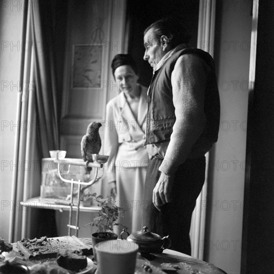 Arletty with Louis-Ferdinand Céline