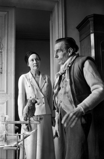 Arletty with Louis-Ferdinand Céline