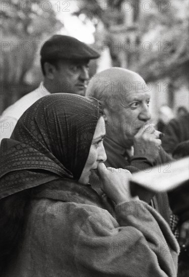 Pablo Picasso et Jacqueline Roque, 1959