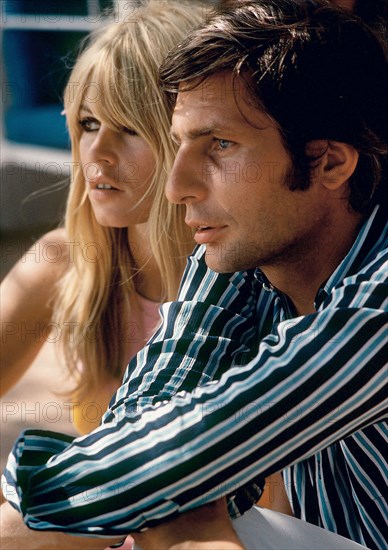 Brigitte Bardot and Gunter Sachs