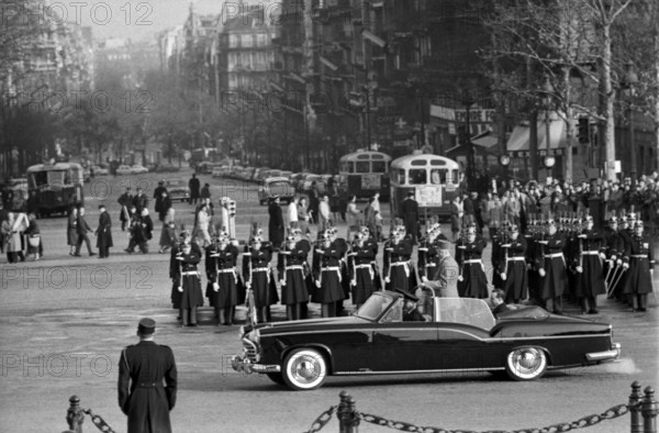 Cérémonie commémorative du 11 novembre 1960