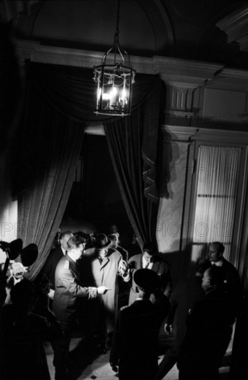 Sir Winston Churchill et Charles de Gaulle (23 octobre 1960)