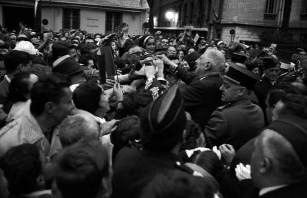 Charles de Gaulle, Nice, 1960