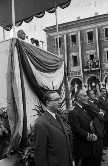 Charles de Gaulle, Nice, 1960