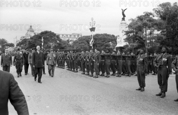 Charles de Gaulle, Nice, 1960