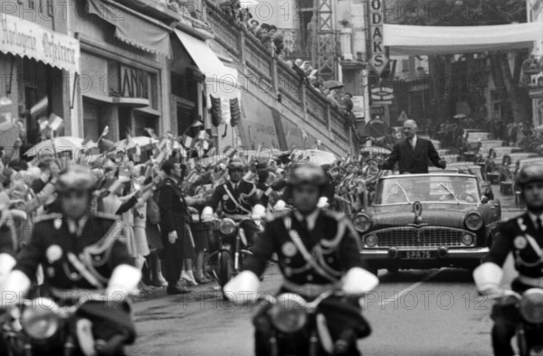 Charles de Gaulle, Nice, 1960