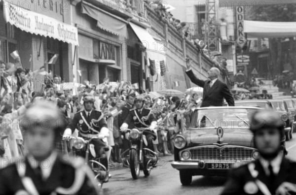 Charles de Gaulle, Nice, 1960
