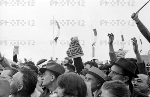 Charles de Gaulle, Nice, 1960