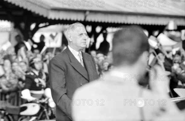 Charles de Gaulle, Nice, 1960