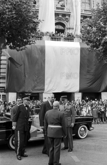 Charles de Gaulle, Cannes, 1960