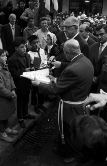 Charles de Gaulle, Saint-Julien-du-Verdon, 1960