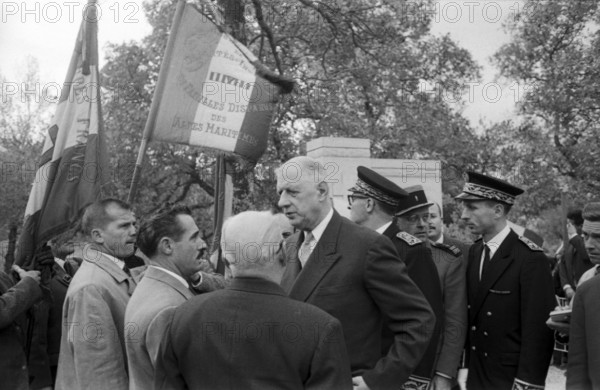 Charles de Gaulle, Saint-Julien-du-Verdon, 1960