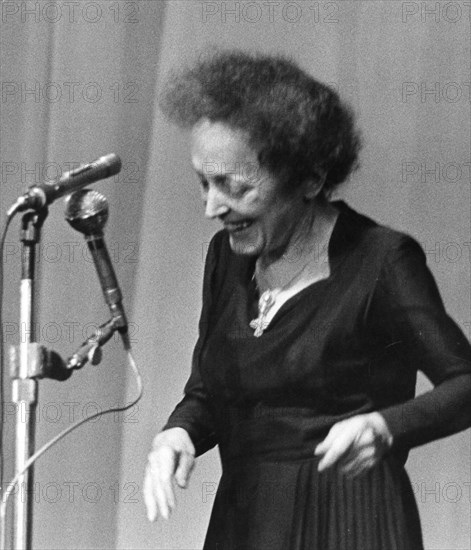 Piaf fait sa rentrée, 29 decembre 1960