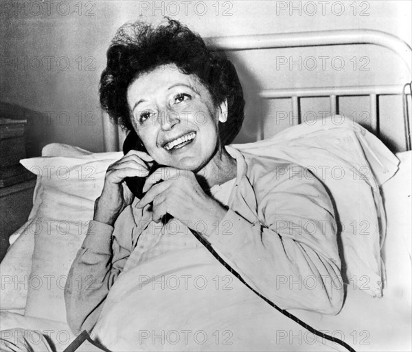 Piaf at the hospital, 1963
