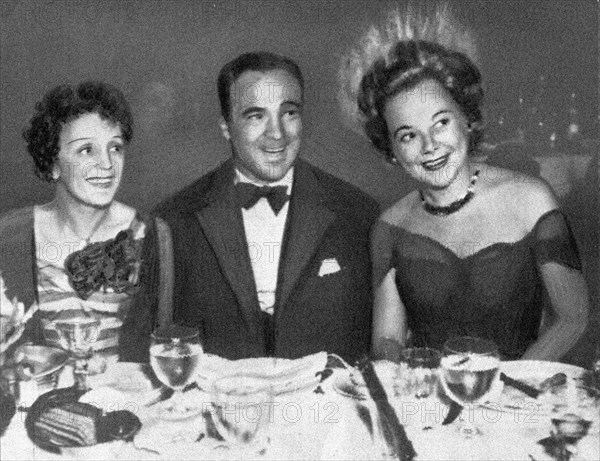 Piaf et Marcel Cerdan, septembre 1948