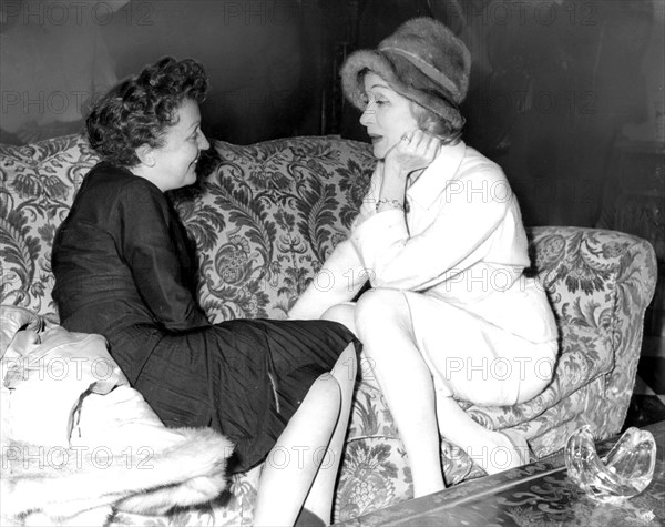 Piaf et Marlene Dietrich, Paris, 1959