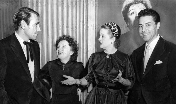 Piaf, Jacques Pills, Bette Davies et son mari