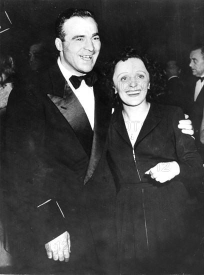 Edith Piaf et Marcel Cerdan, 1948