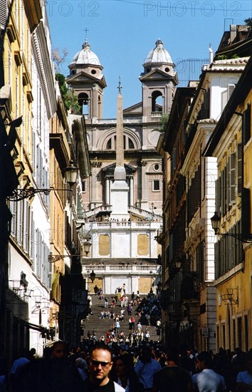 Eglise de la Trinité des Monts à Rome.