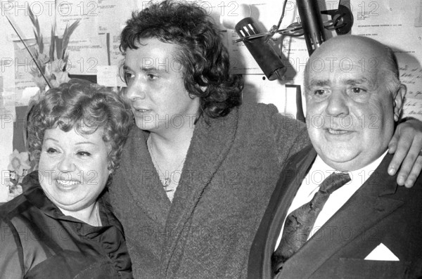 Michel Sardou et ses parents