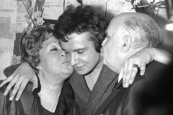 Michel Sardou et ses parents