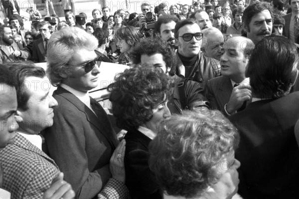 Mariage de Michel Sardou et Elisabeth Haas