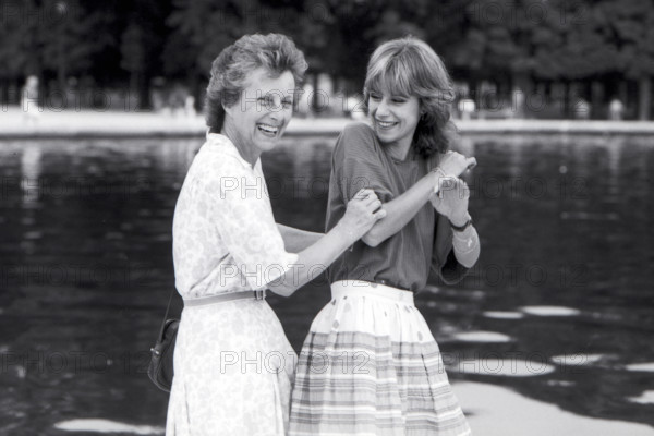 Dorothée et sa mère Jacqueline
