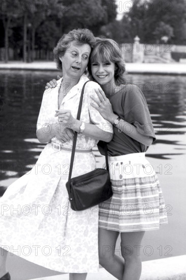 Dorothée et sa mère Jacqueline