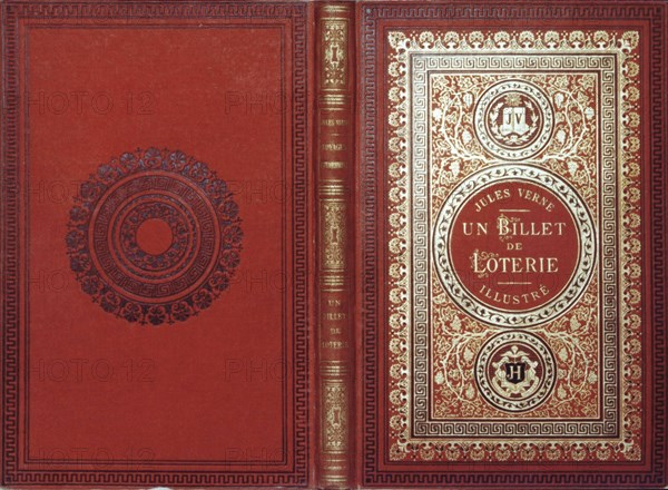 Verne, Un Billet de loterie (Couverture du livre)
