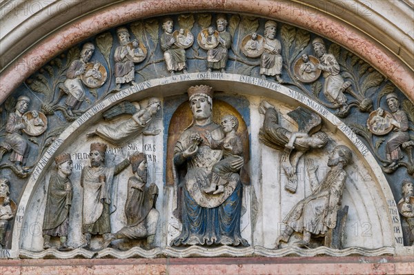 The Baptistery of Parma, Italy