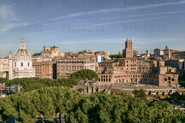 Les Marchés de Trajan à Rome, Italie