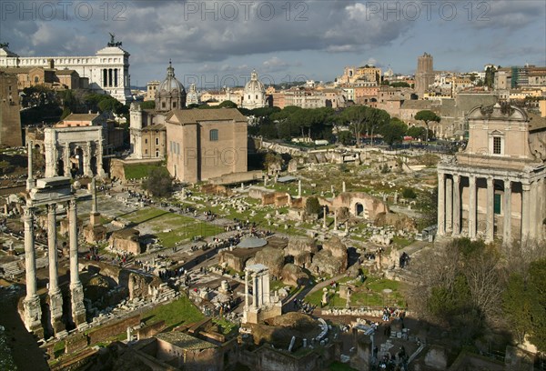 Le Forum Romain, Rome, Italie