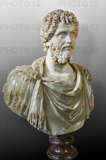 Bust of Roman Emperor Septimius Severus
