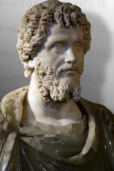 Bust of Roman Emperor Septimius Severus