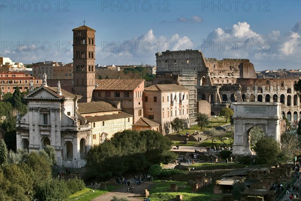 Le Forum Romain, Rome, Italie