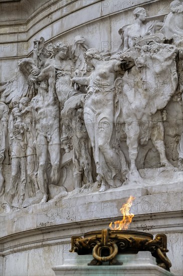 Le monument à Victor-Emmanuel II