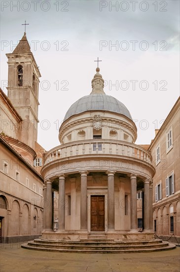 The "Tempietto" of San Pietro in Montorio, Rome, Italy