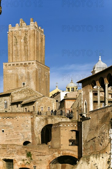 The Trajan's Market in Rome, Italy