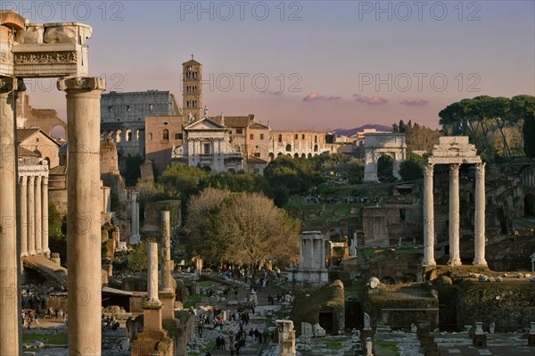 Le Forum Romain, Rome, Italie