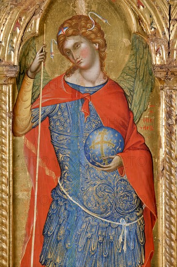 Detail of Paolo Veneziano's Polyptych with Saints