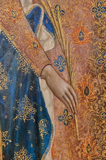 Detail of Paolo Veneziano's Polyptych with Saints