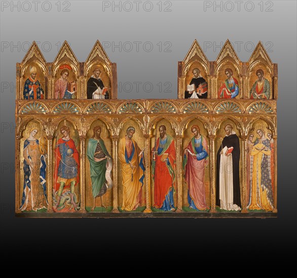 Paolo Veneziano, Polyptych (1358) with Saints