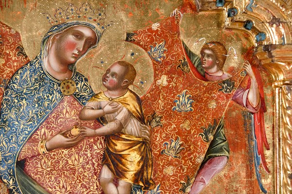 Veneziano, "Polyptyque de la Vierge à l'Enfant"