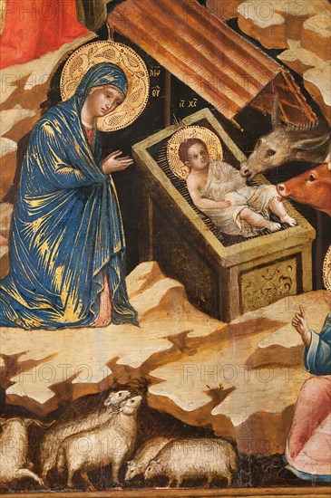 Veneziano, Nativity scene